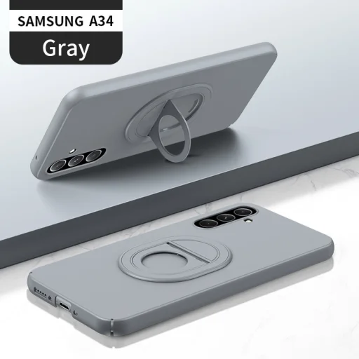Tel Protect Magnetic Elipse tok Samsung Galaxy A34 5G szürke - 7