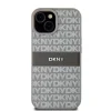  iPhone 15 Plus/14 Plus bézs DKNY bőrtok Mono Stripe & Metal Logo DKHCP15MPRTHSLE thumbnail