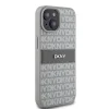  iPhone 15 Plus/14 Plus bézs DKNY bőrtok Mono Stripe & Metal Logo DKHCP15MPRTHSLE thumbnail