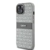  iPhone 15 Plus/14 Plus bézs DKNY bőrtok Mono Stripe & Metal Logo DKHCP15MPRTHSLE thumbnail