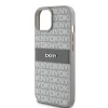  iPhone 15 Plus/14 Plus bézs DKNY bőrtok Mono Stripe & Metal Logo DKHCP15MPRTHSLE thumbnail