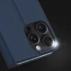 Dux Ducis Skin Pro fliptok iPhone 16 Pro Max telefonhoz kártyatartóval - kék thumbnail