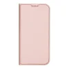Dux Ducis Skin Pro fliptok iPhone 16 Pro-hoz kártyatartóval - rózsaszín thumbnail