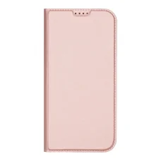 Dux Ducis Skin Pro fliptok iPhone 16 Pro-hoz kártyatartóval - rózsaszín