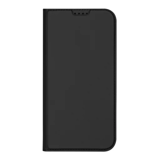 Etui Dux Ducis Skin Pro iPhone 16-hoz klapottal és kártyatartóval - fekete tok - 1