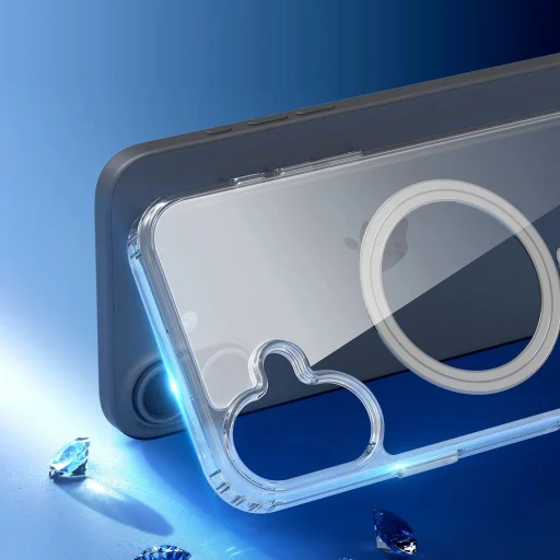 Dux Ducis Clin Mag tok MagSafe kompatibilitással iPhone 16-hoz - átlátszó - 8