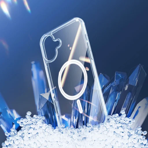 Dux Ducis Clin Mag tok MagSafe kompatibilitással iPhone 16-hoz - átlátszó - 9