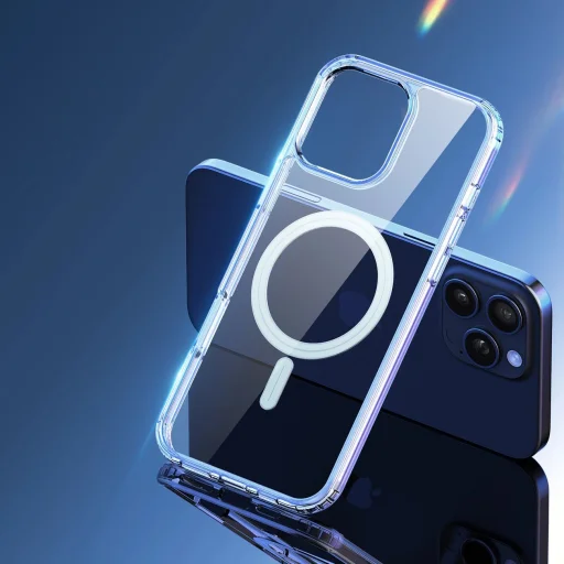 Dux Ducis Clin Mag tok MagSafe kompatibilitással iPhone 16 Pro Max-hoz - átlátszó - 11