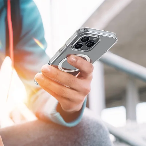 Dux Ducis Clin Mag tok MagSafe kompatibilitással iPhone 16 Pro Max-hoz - átlátszó - 13