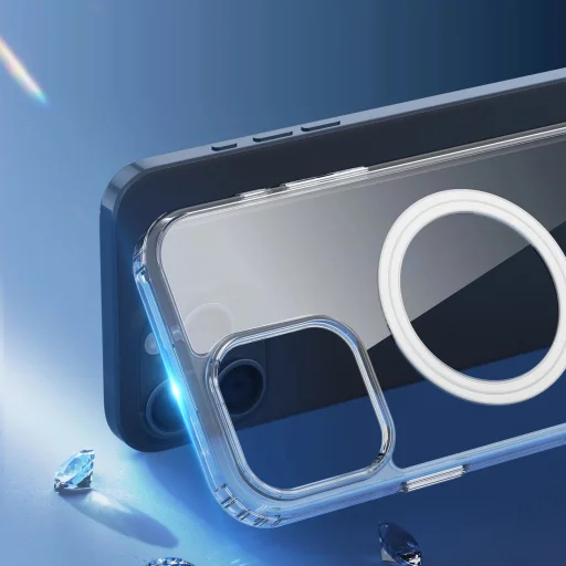 Dux Ducis Clin Mag tok MagSafe kompatibilitással iPhone 16 Pro Max-hoz - átlátszó - 8