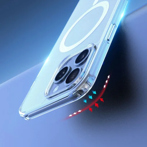 Dux Ducis Clin Mag tok MagSafe kompatibilitással iPhone 16 Pro Max-hoz - átlátszó - 10