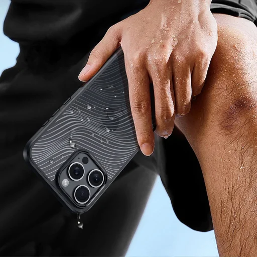 Dux Ducis Aimo tok iPhone 16 Pro Max - fekete - 6