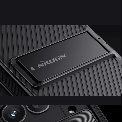 Nillkin CamShield Fold tok Samsung Galaxy Z Fold 6 5G-hez Stylus tartóval - Fekete - 15