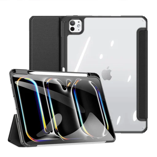 Dux Ducis Toby fliptok és állvány iPad Pro 11" 2024 - fekete tok - 3