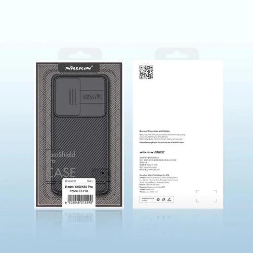 Nillkin CamShield Pro tok Xiaomi Redmi K60 / K60 Pro / Poco F5 Pro - Fekete - 14