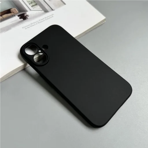 Soft Case iPhone 16 Plus tok - fekete - 2