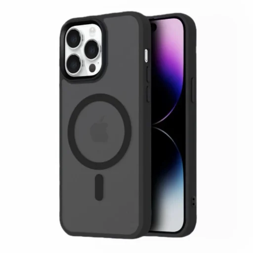 Fashion tok MagSafe iPhone 16 Plus számára - fekete tok - 1