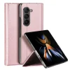 Samsung Galaxy Z Fold5 5G Dux Ducis Bril Wallet Flip Leather tok - Pink thumbnail