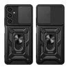 Hybrid Armor Camshield tok Samsung Galaxy S23 FE-hez kameravédő fedéllel - fekete thumbnail