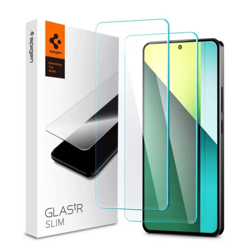 Spigen Glas.tR Slim edzett üvegfólia Xiaomi Redmi Note 13 Pro 5G - 2 db. - 1