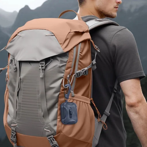 ESR Cyber Flicklock Halolock MagSafe tok Airpods Pro 1 / 2 - Kék - 6