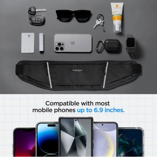 Spigen Dynamic Shield A710 Taška na bicykel - čierna - 6