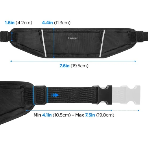 Spigen Dynamic Shield A710 Taška na bicykel - čierna - 9
