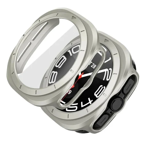 Tech-Protect Defense360 tok Samsung Galaxy Watch Ultra (47mm) - titán - 1