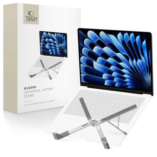 Tech-Protect ULS300 laptop állvány - ezüst - 1