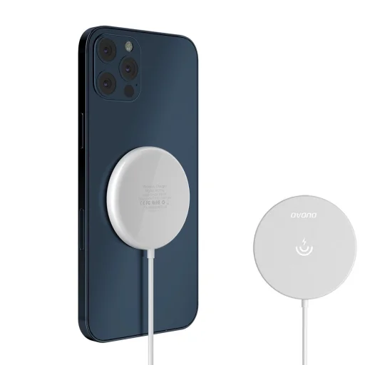 Dudao indukciós töltő Qi 15W fehér (A12Pro) - 1