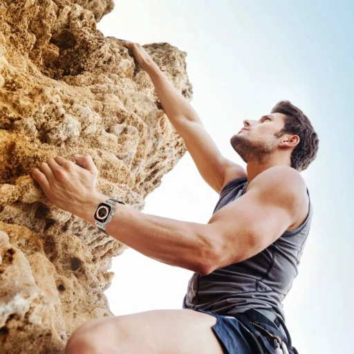 Tech-Protect Nylon Delta Apple Watch Szíj 4 / 5 / 6 / 7 / 8 / 9 / SE / Ultra 1 / 2 (42 / 44 / 45 / 49 mm) - Fekete/Narancs - 4