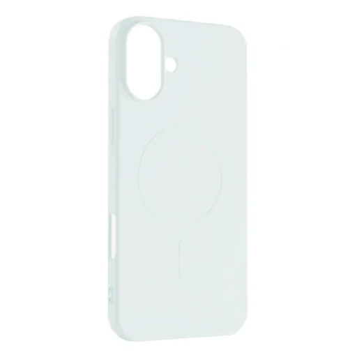Liquid Silicone Case MagSafe iPhone 16 tok - fehér - 1