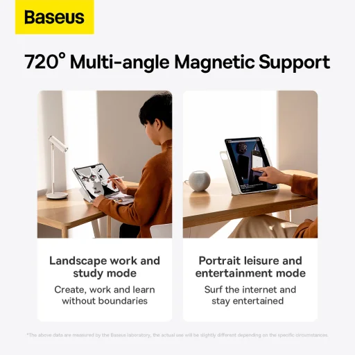 Baseus fliptok tablet Saffattach Ipad Pro 11 hüvelyk 2018/2020/2021 állvánnyal (ARCX010002) fehér - 18