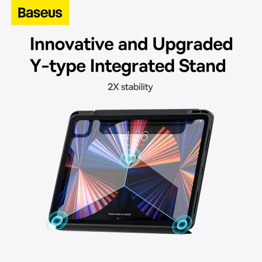 Baseus Safattach fliptok iPad Pro 11 2018/2020/2021 stand funkcióval szürke - 15