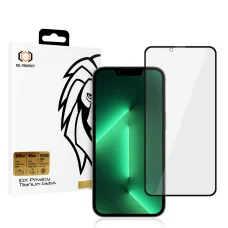  iPhone 16e / 13 / 13 Pro 10X Privacy Titanium üvegfólia