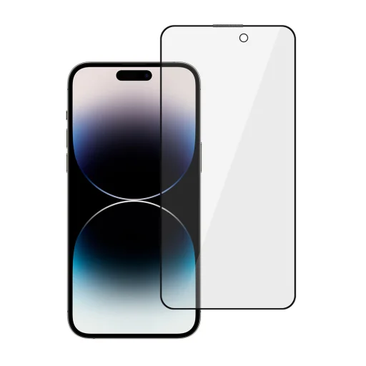 10X Privacy Titanium üvegfólia iPhone 14 Pro Max-hoz - 2