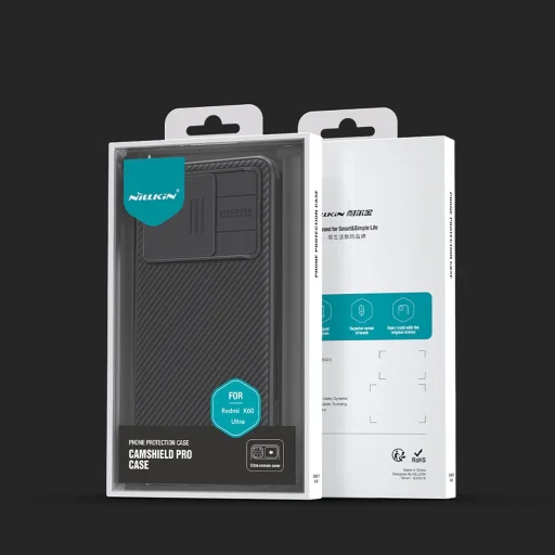 Nillkin CamShield Pro tok Xiaomi Redmi K60 Ultra - fekete - 15