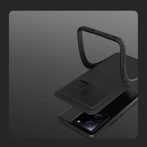Nillkin CamShield Pro tok Xiaomi Redmi K60 Ultra - fekete - 8