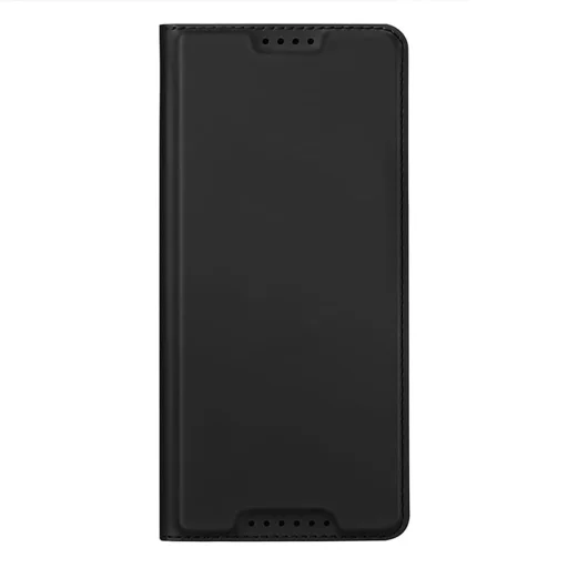 Dux Ducis Skin Pro tok Sony Xperia 10 VI-hez, fliptok és kártyatartóval - fekete - 1