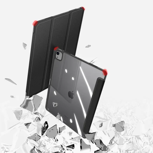 Dux Ducis Toby fliptok és állvány iPad Air 13" 2024 / iPad Pro 12.9" 2018-2022 - fekete tok - 10