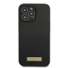 Guess GUHMP13XSPLK iPhone 13 Pro Max 6.7" fekete/fekete kemény tok Szilikon Logo Plate MagSafe - 3