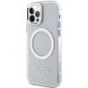 Guess Fém Kontúr Magsafe tok iPhone 12 / iPhone 12 Pro - ezüst - 2