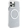 Guess Fém Kontúr Magsafe tok iPhone 12 / iPhone 12 Pro - ezüst - 4