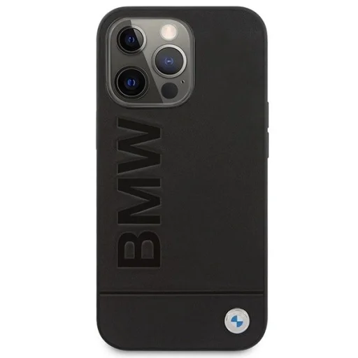  iPhone 14 Pro Max 6,7" fekete BMW BMHMP14XSLLBK fliptok Signature Logo Imprint Magsafe - 3