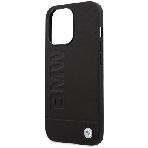 iPhone 14 Pro Max 6,7" fekete BMW BMHMP14XSLLBK fliptok Signature Logo Imprint Magsafe - 6
