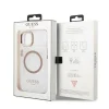 Guess GUHMP13MHTRMD iPhone 13 6.1" arany/arany kemény tok Metal Outline Magsafe tok thumbnail