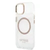 Guess GUHMP13MHTRMD iPhone 13 6.1" arany/arany kemény tok Metal Outline Magsafe tok thumbnail