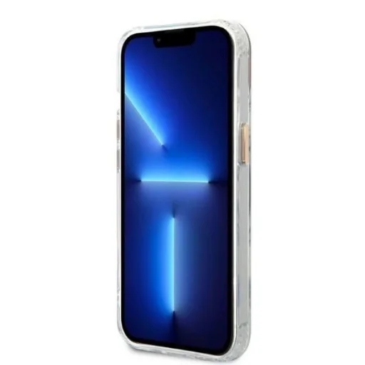 Guess GUHMP13MHTRMD iPhone 13 6.1" arany/arany kemény tok Metal Outline Magsafe tok - 5