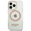 Guess GUHMP13XHTRMD iPhone 13 Pro Max 6.7" arany / arany kemény tok Metal Outline Magsafe thumbnail