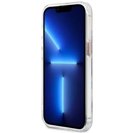 Guess GUHMP13XHTRMD iPhone 13 Pro Max 6.7" arany / arany kemény tok Metal Outline Magsafe - 5